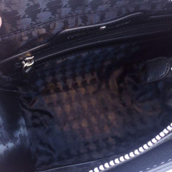 LAST ONE🔥 Karl Lagerfeld Multicolored Rainbow Checkered Maybelle Satchel - Picture 13 of 15